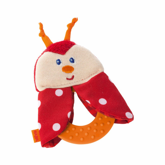 HABA Beißkerl Ladybug, teething ring, grasping toy, crackling foil, toy, from birth, 2011684001