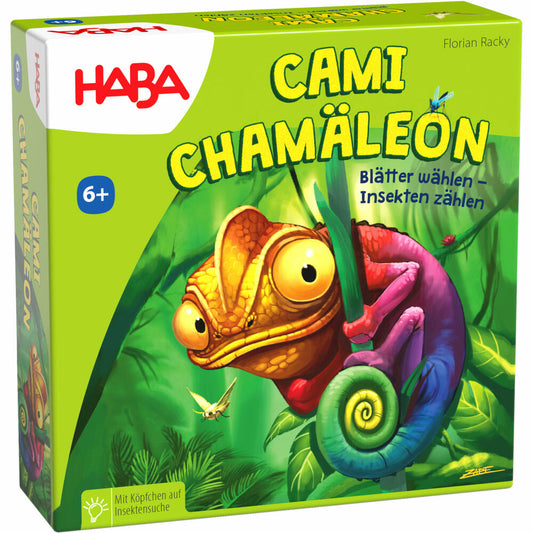 HABA children's game Cami Chameleon, memory game, collecting game, children's game, from 6 years, 1307140001