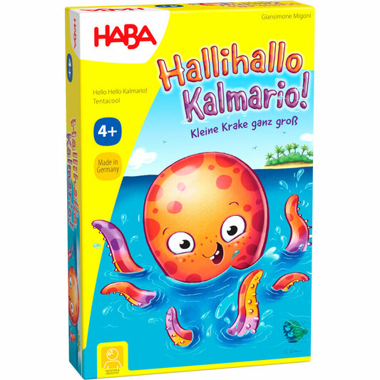 HABA children's game Hallihallo Kalmario!, laying game, memory game, children's game, from 4 years, 1307112001