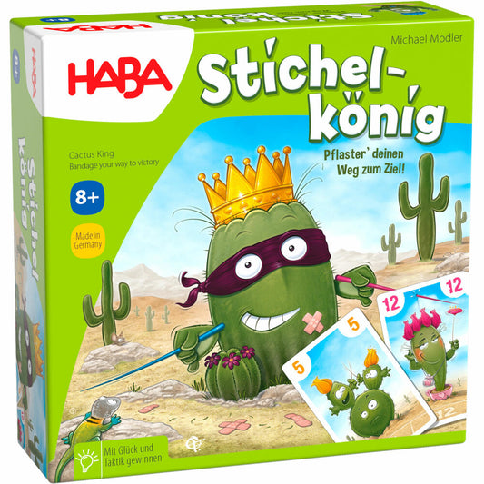 HABA Family Game Stichelkönig, Card Game, Board Game, Ages 8 and Up, 1307156001