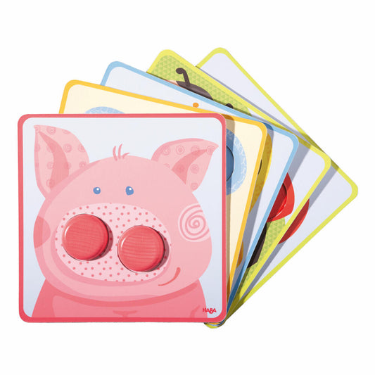 HABA Zuordnungsspiel Kunterbunte Tierwelt, Kinderspiele, Kinder Spiele, 301059