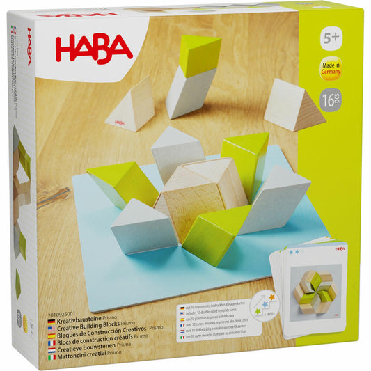 HABA Creative Building Blocks Prismo, Building Blocks, Children's Game, Children's Game, from 5 years, 2010925001