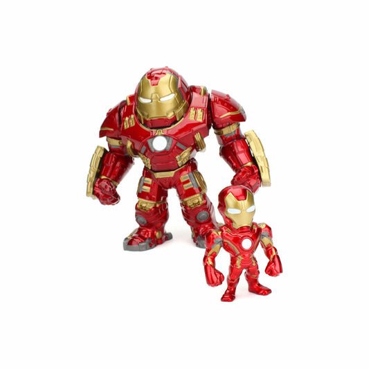Jada Marvel Hulkbuster and Iron Man Metal Figure, Hulk, Superheroes, Metal Figure, Toy Figure, 253223002