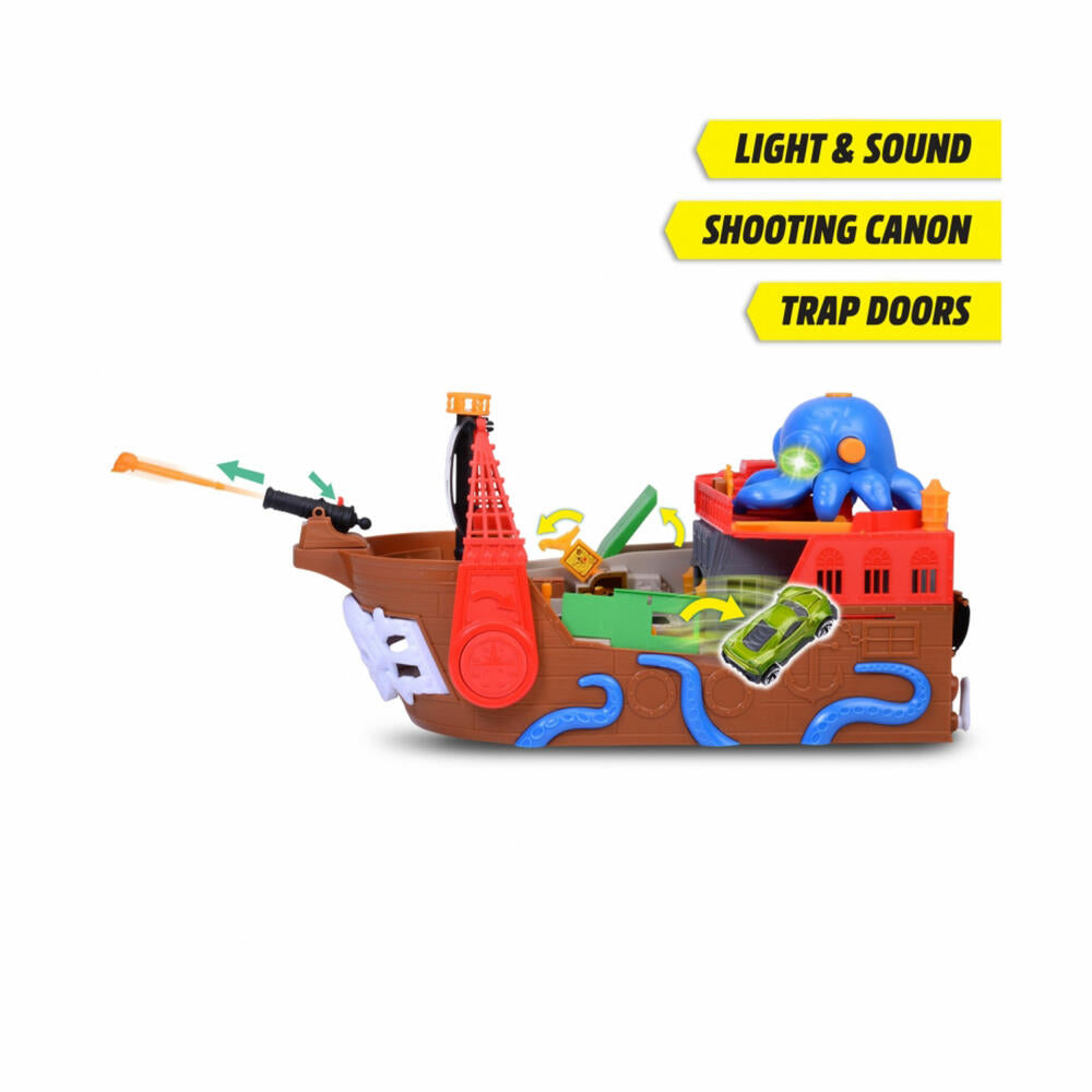 Dickie Toys Pirate Ship, Toy Boat, Pirate Ship, Bath Toy, Toy, 203778000