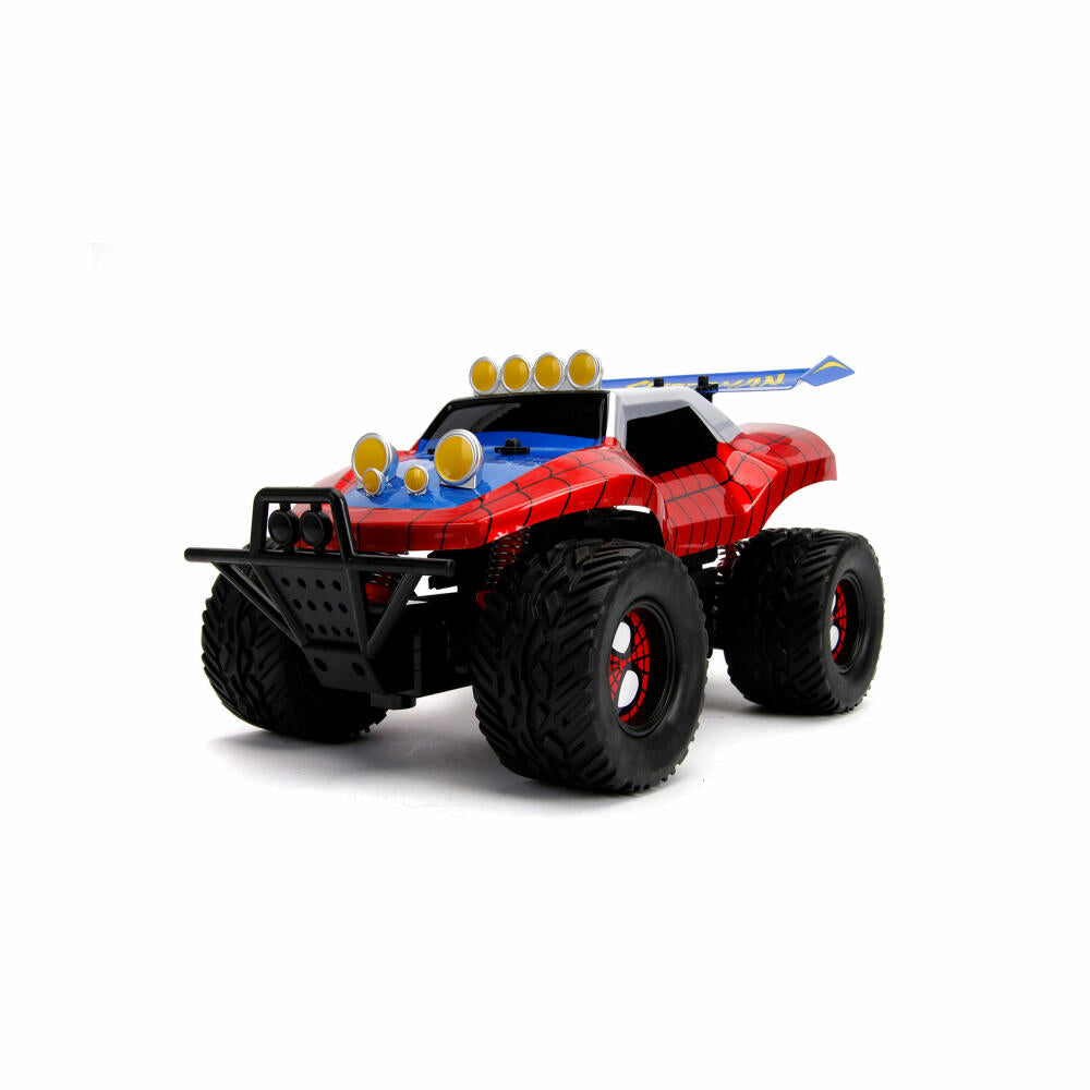 Jada Marvel Spider-Man RC Buggy 1:14, Remote Controlled Car, Model Car, Toy, 253228000