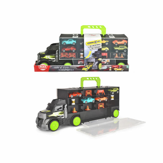 Dickie Toys Carry &amp; Store Transporter, Car Storage, Storage Box, Toys, 203747007