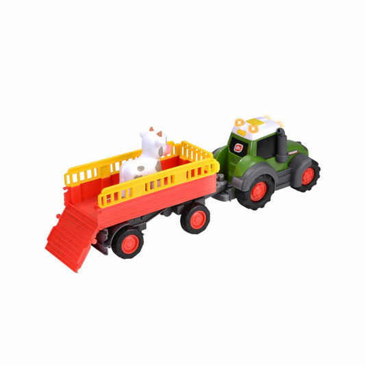 Simba ABC Fendti Animal Trailer, Bauernhof-Traktor, Spielzeugauto, Spielzeug Fahrzeug, 204115011