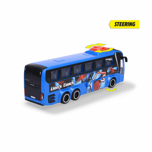 Dickie Toys MAN Lions Coach Bus, Reisebus, Reise Bus, Spielzeugauto, Spielzeug Auto, 203744017