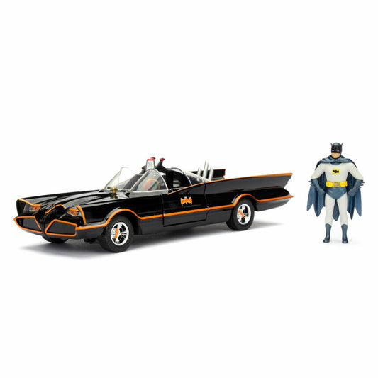 Jada Batman 1966 Classic Batmobile, model vehicle, Bat Mobile, model car, toy figure, figure, scale 1:24, 253215001