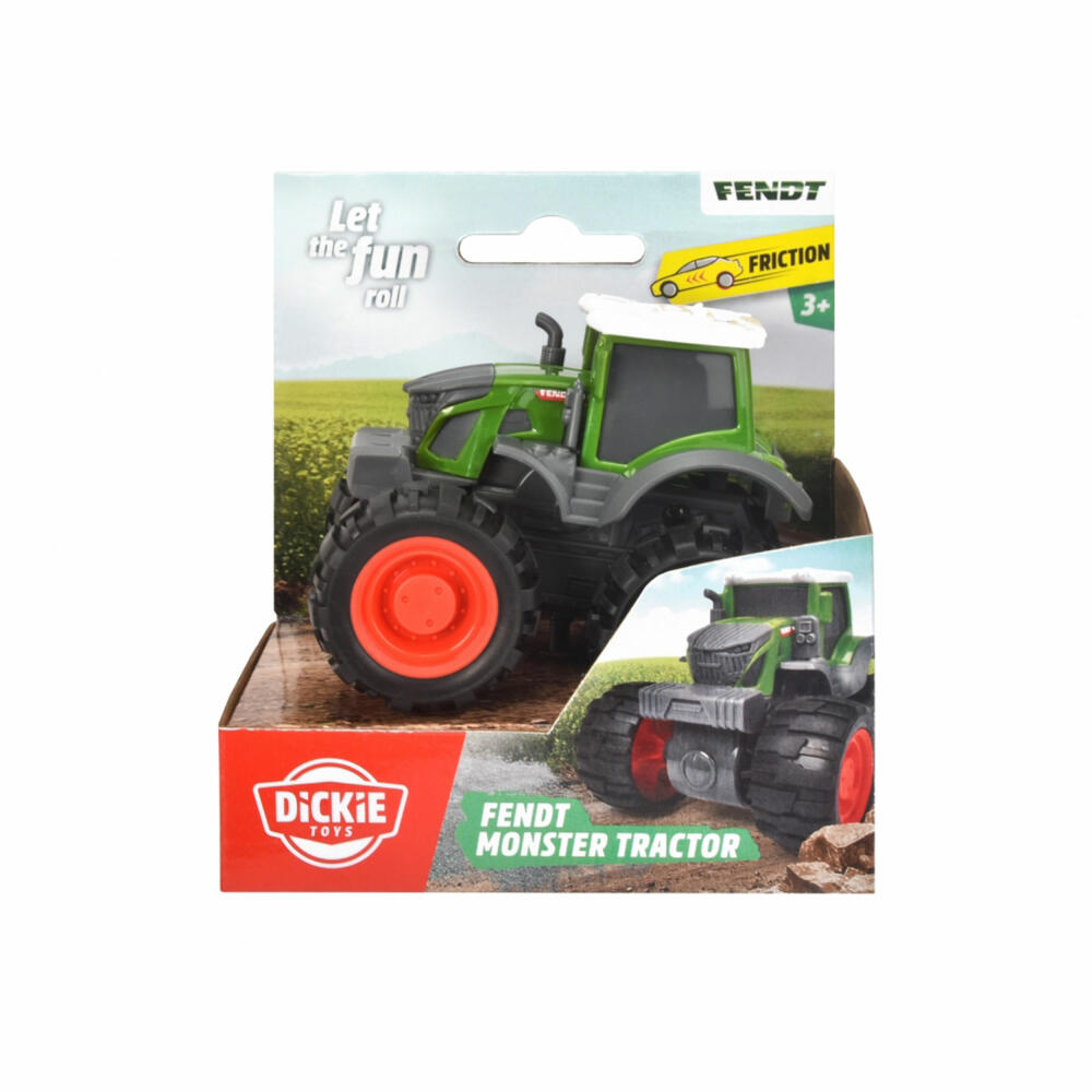 Dickie Toys Fendt Monster Tractor, Monster Truck, Tractor, Toy Car, Toy, 203731000