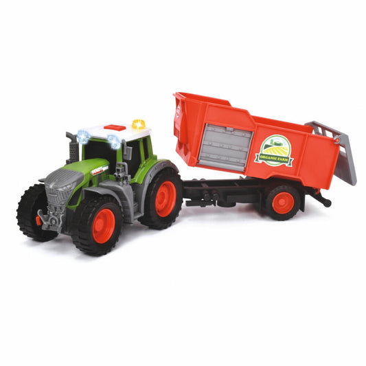 Dickie Toys Fendt Tractor with Trailer, Toy Vehicle, Toy, Car, Children, 203734001