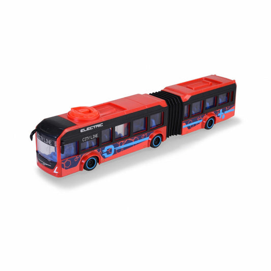 Dickie Toys Volvo City Bus, toy bus, toy car, city bus with articulated joint, toy, 203747015