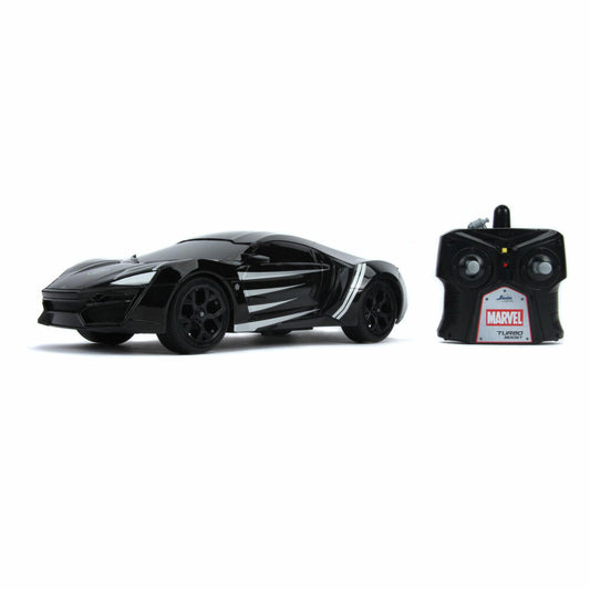 Jada Marvel Black Panther RC Lykan 1:16, Remote Controlled Car, Model Car, Toy, 253226001