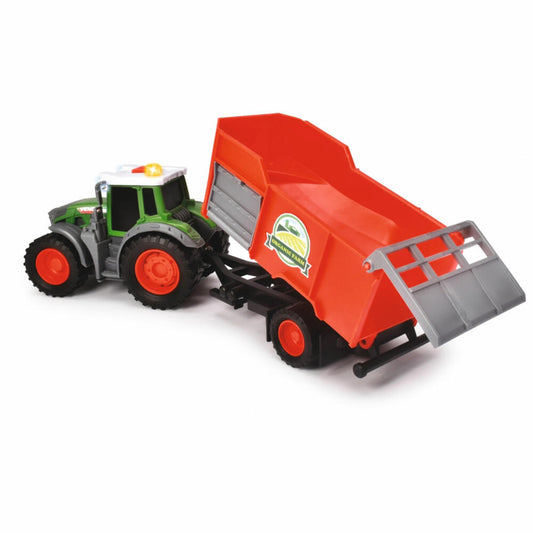 Dickie Toys Fendt Traktor mit Anhänger, Spielzeugfahrzeug, Spielzeug, Auto, Kinder, 203734001