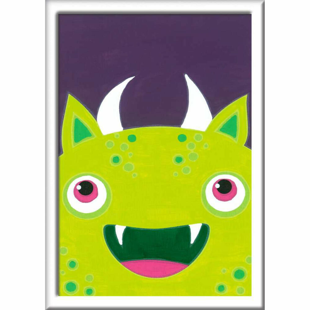 Ravensburger Malen nach Zahlen Freches Monster, Mal-Set für Kinder, 28776