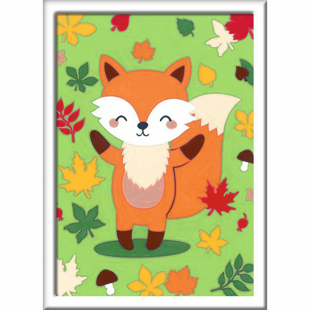 Ravensburger Malen nach Zahlen Süßer Fuchs, Mal-Set für Kinder, 28777