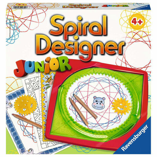 Ravensburger Kreativset Spiral-Designer Junior, Zeichnen lernen, 29699