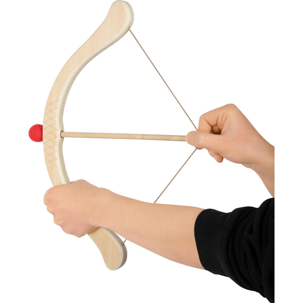 Legler Small Foot Bow and Arrow Active, educational toy, motor skills game, wood, from 5 years, 12478