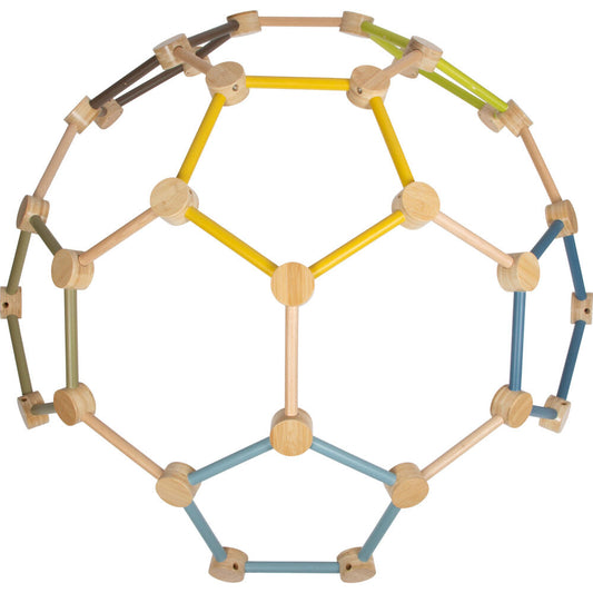Legler Small Foot Climbing Dome Adventure, Indoor Climbing Frame, Motor Skills Game, Wood, from 24 Months, 12487
