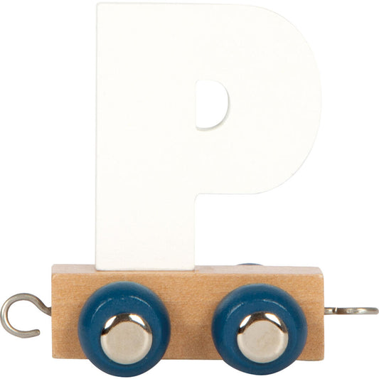 Legler Small Foot Buchstabenzug Polar P, Holzbuchstaben, Namenszug, Holz, ab 24 Monaten, 12586