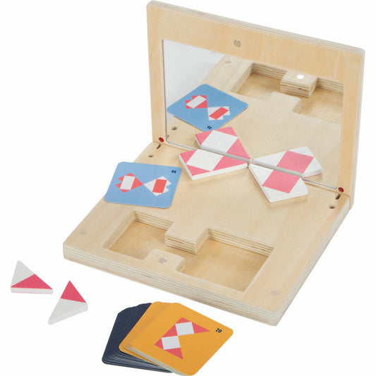 Legler Small Foot Symmetry Game with Mirror Educate, Educational Toy, Ages 5 and Up, 12463