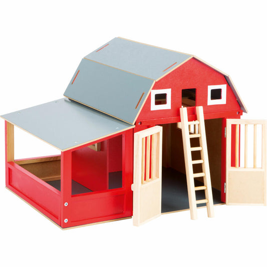 Legler small foot Scheune Alabama, Holzscheune, Stall, Spielwelt, Kinder Spielzeug, Holz, 8555