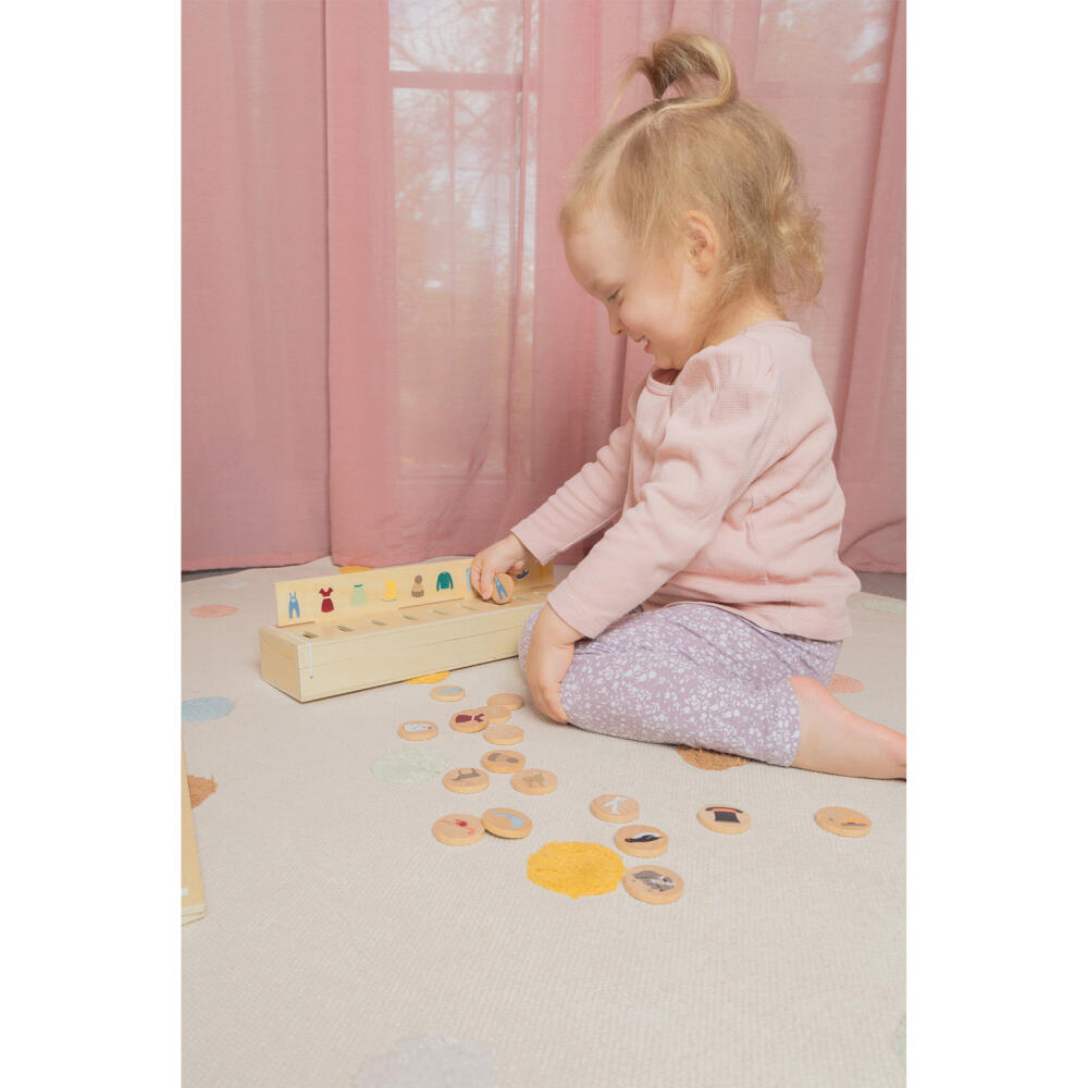 Legler Small Foot picture sorting box world explorer, educational toy, motor skills game, wood, from 3 years, 12469