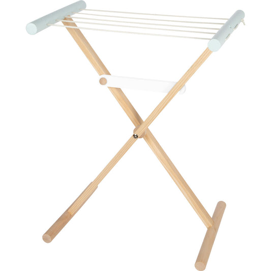 Legler Small Foot Clothes Rack, Educational Toy, Children's Game, Wood, from 3 Years, 12479