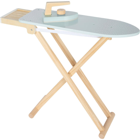 Legler Small Foot Ironing Board with Iron, Educational Toy, Children's Game, Wood, from 3 Years, 12480