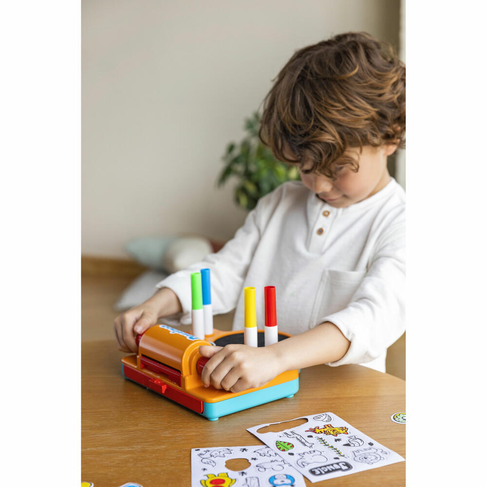 Jumbo Spiele Dessineo Sticker Studio, Kreativset, Aufkleber, DIY, Kinder, ab 4 Jahren, 1110100010