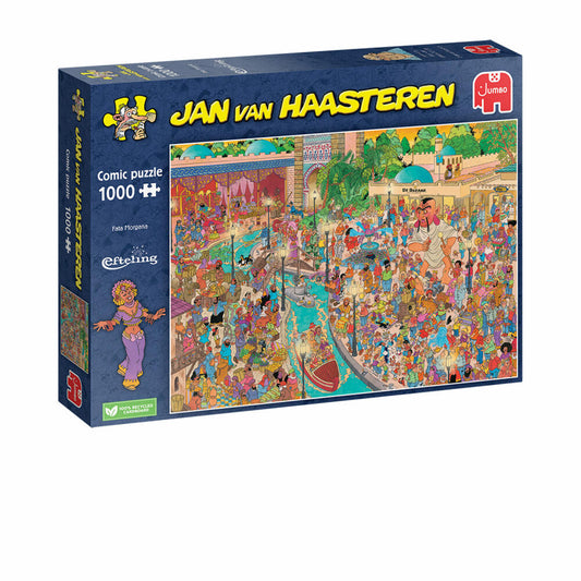 Jumbo Spiele Jan van Haasteren Fata Morgana Efteling, Comic Puzzle, Erwachsenenpuzzle, 1000 Teile, 1110100038