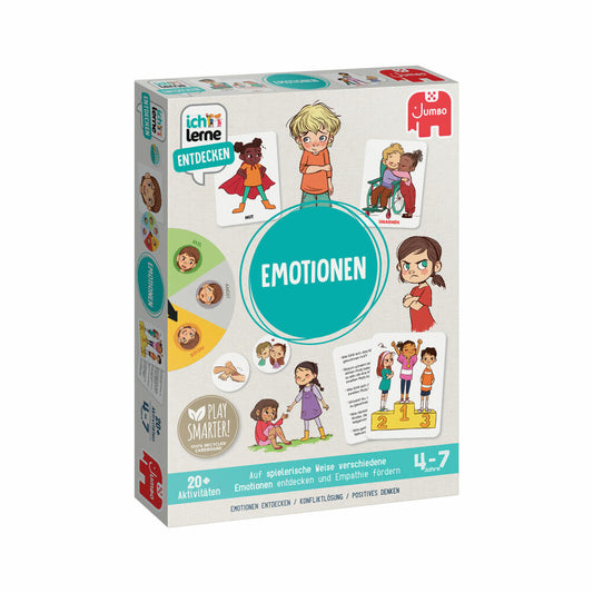 Jumbo Spiele Ich lerne Entdecken - Emotionen, Lernspiel, Kinderspiel, Kinder Spiel, ab 4 Jahren, 1110100048
