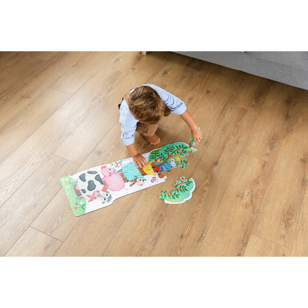 Jumbo Spiele GOULA XXL Puzzle Tag und Nacht, Kinderpuzzle, 27 Teile, ab 3 Jahren, 50217