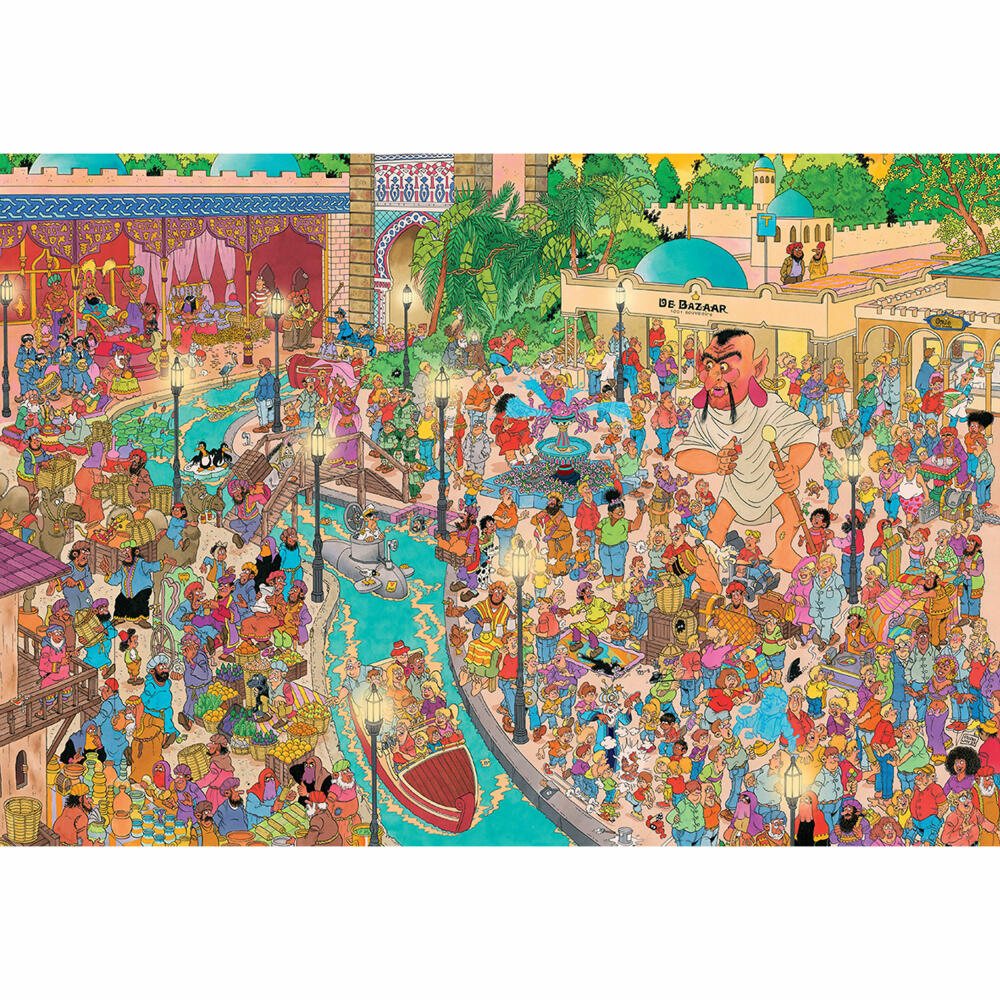 Jumbo Spiele Jan van Haasteren Efteling Fata Morgana, Comic Puzzle, Erwachsenenpuzzle, 5000 Teile, 1110100313