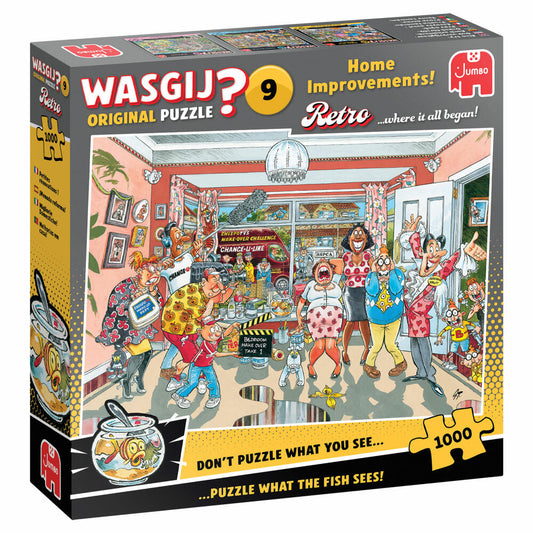 Jumbo Spiele Wasgij Retro Original 9 Reine Geschmackssache, Puzzle, Erwachsenenpuzzle, 1000 Teile, 1110100502