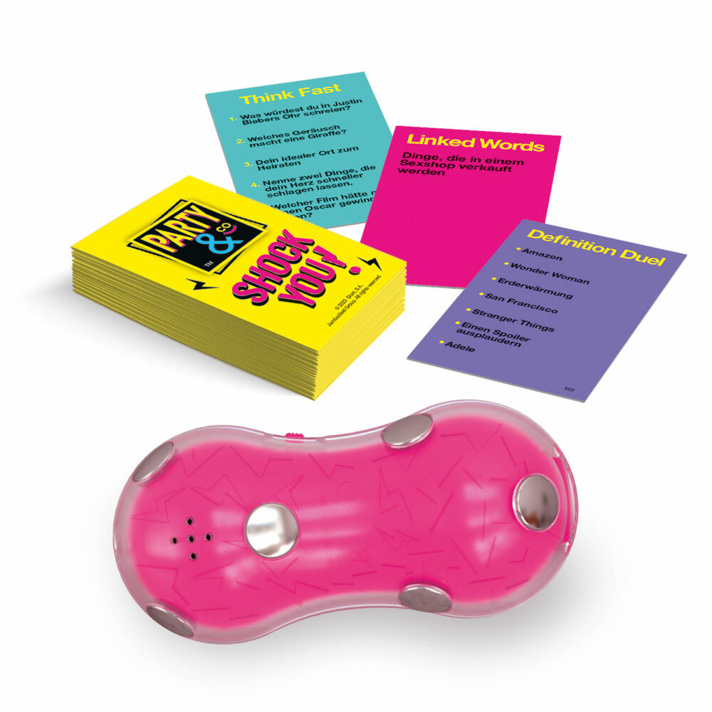 Jumbo Spiele Party & Co. Shock You, Partyspiel, Erwachsenenspiel, ab 16 Jahren, 1110100136
