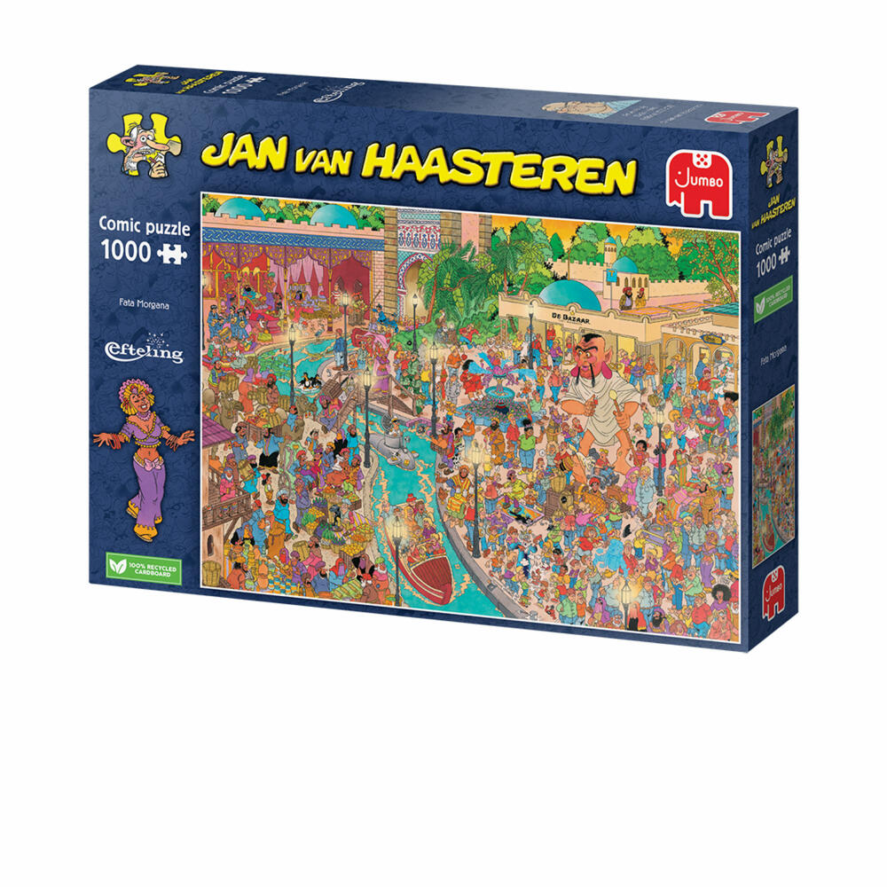 Jumbo Spiele Jan van Haasteren Fata Morgana Efteling, Comic Puzzle, Erwachsenenpuzzle, 1000 Teile, 1110100038
