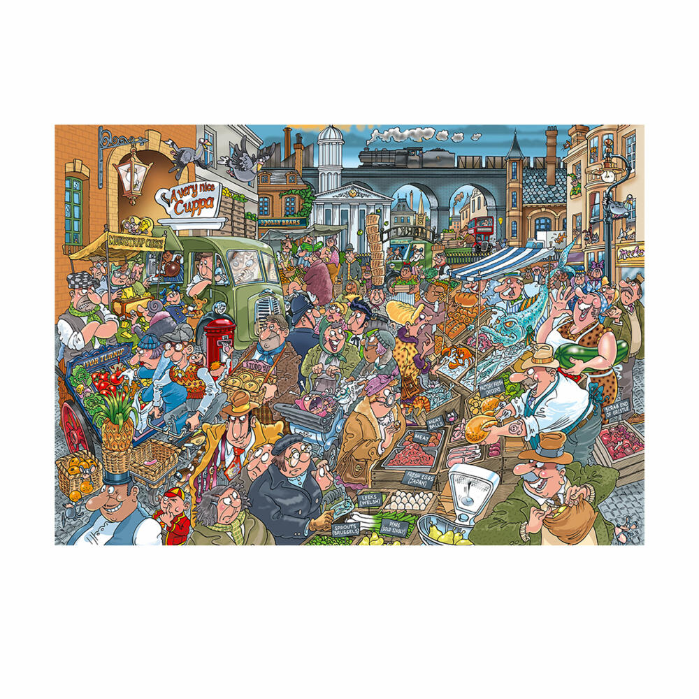 Jumbo Spiele Wasgij Destiny 26 Organic Overload!, Puzzle, Erwachsenenpuzzle, 1000 Teile, 1110100022