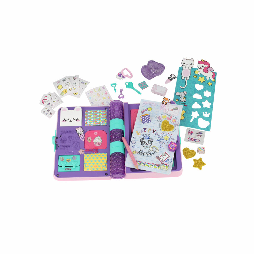 Jumbo Spiele KD Funlockets Secret Journal, Tagebuch, Abschließbar, Kinder, Spielzeug, ab 6 Jahren, S20220FR1