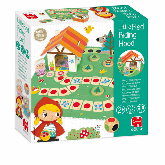 Jumbo Games GOULA Little Red Riding Hood, Children's Game, Board Game, Cooperative Game, Children, 55262