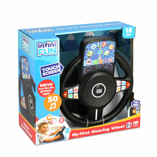 Jumbo Spiele My first Steering Wheel, Lenkrad, Kinderspielzeug, Kinder Spielzeug, ab 18 Monaten, I21501GI1