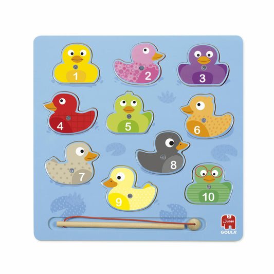 Jumbo Spiele GOULA Magnetisches Entenpuzzle, Puzzle, Magnetpuzzle, Kinder, ab 2 Jahren, 59453