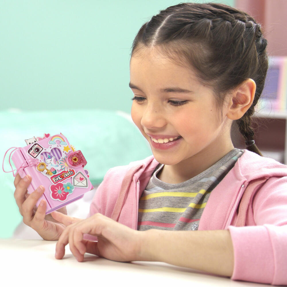 Jumbo Spiele Funlockets Geheimes Mini-Tagebuch, mit Schloss, Notizbuch, Kinder, ab 6 Jahren, S22250FR1