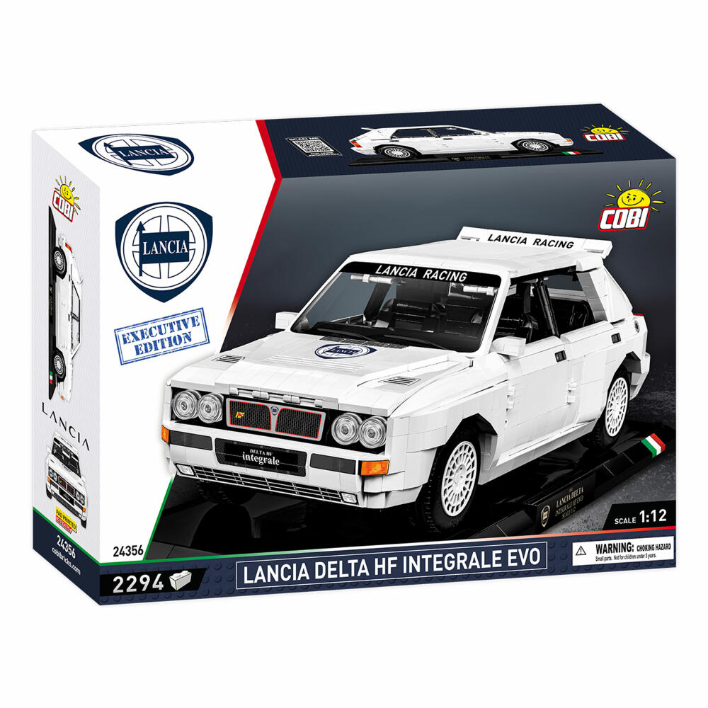 COBI Klemmbausteinset 1991 Lancia Delta HF Integrale Evo Executive Edition, 2294 Teile, 24356