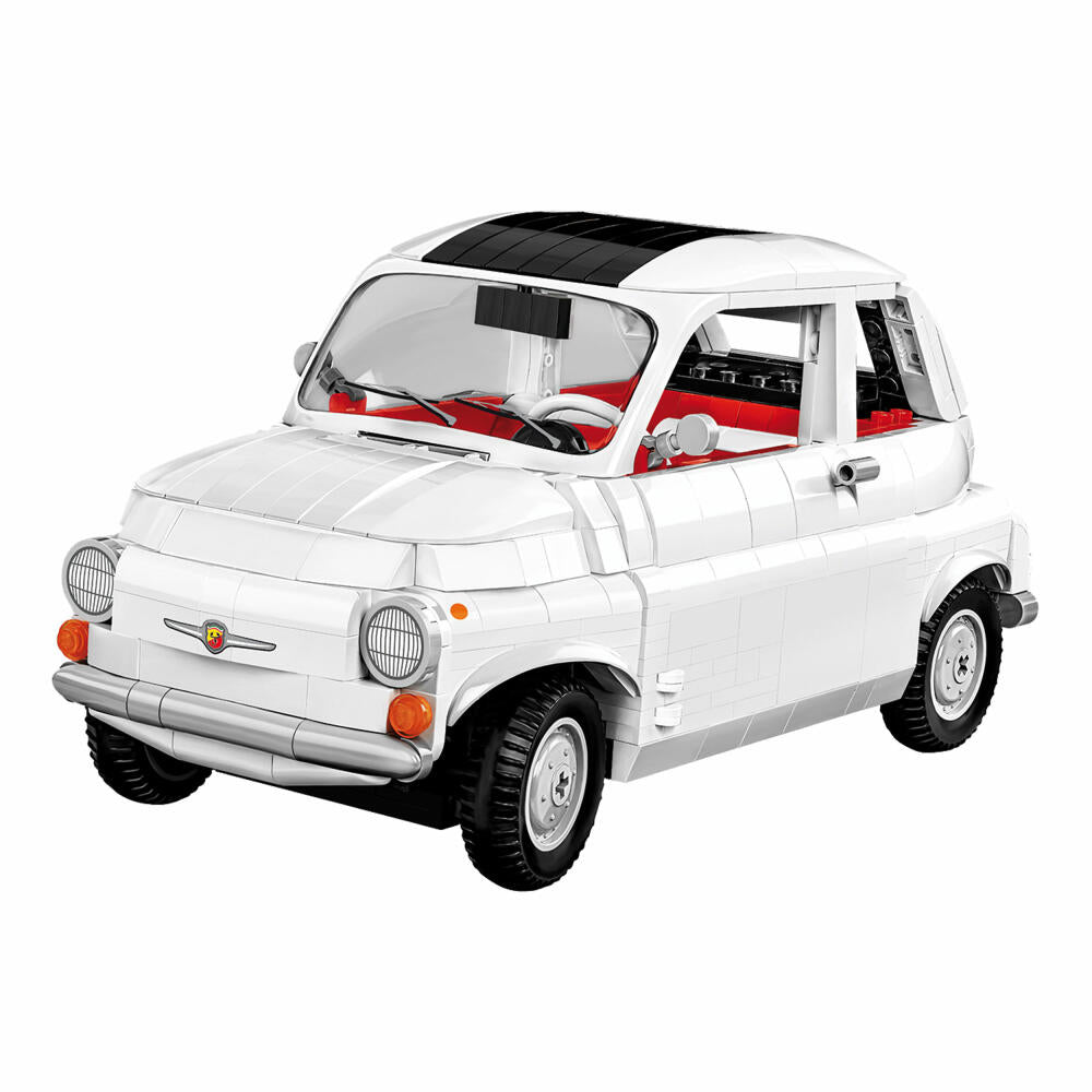 COBI Klemmbausteinset 1965 Fiat 500 Abarth, Auto, 1091 Teile, 24354