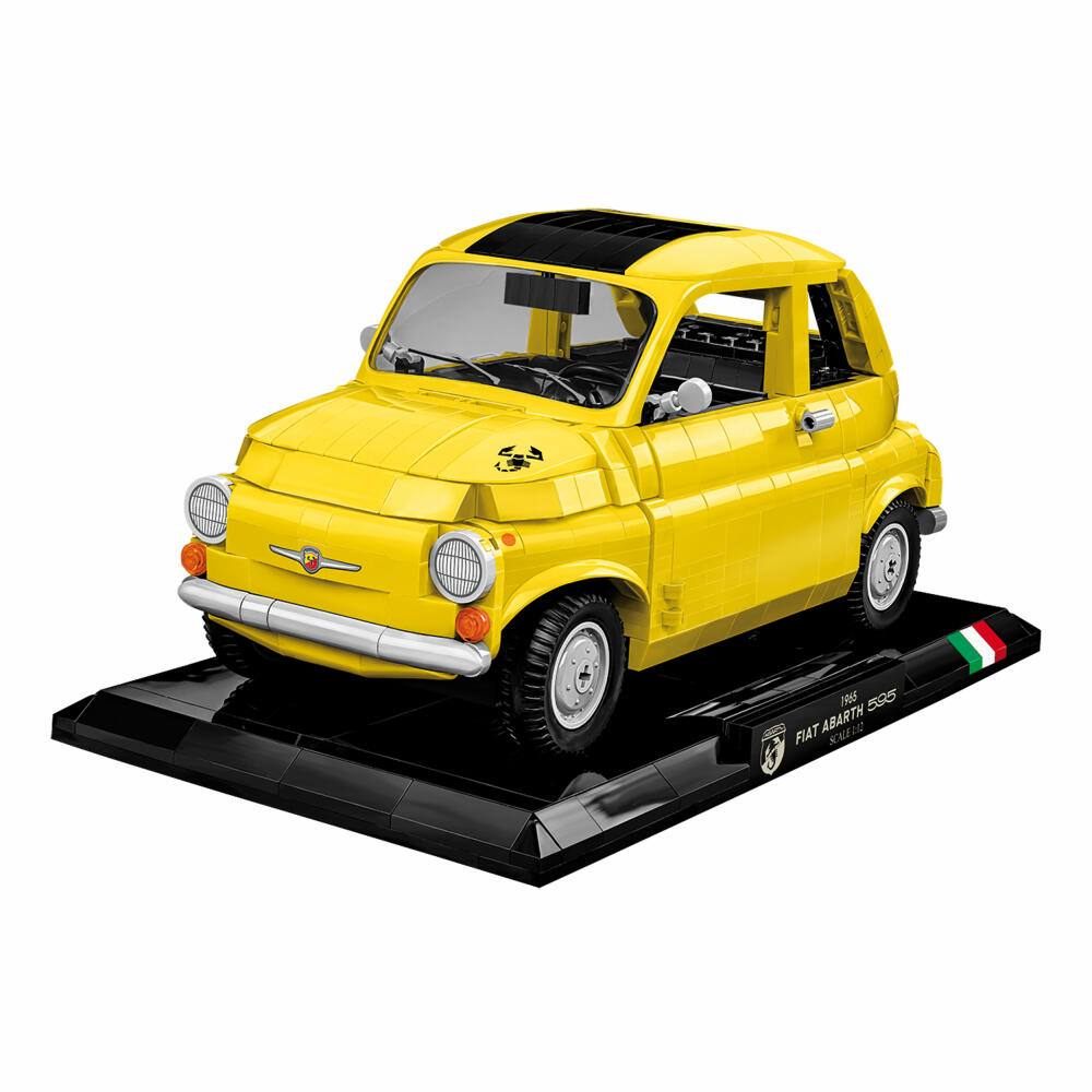 COBI Klemmbausteinset 1965 Fiat 500 Abarth Executive Edition, 1205 Teile, 24353