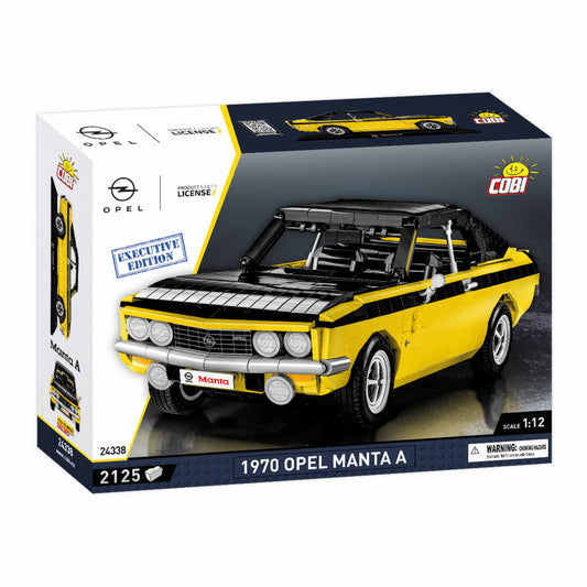 COBI Klemmbausteinset 1970 Opel Manta A Executive Edition, 2125 Teile, 24338