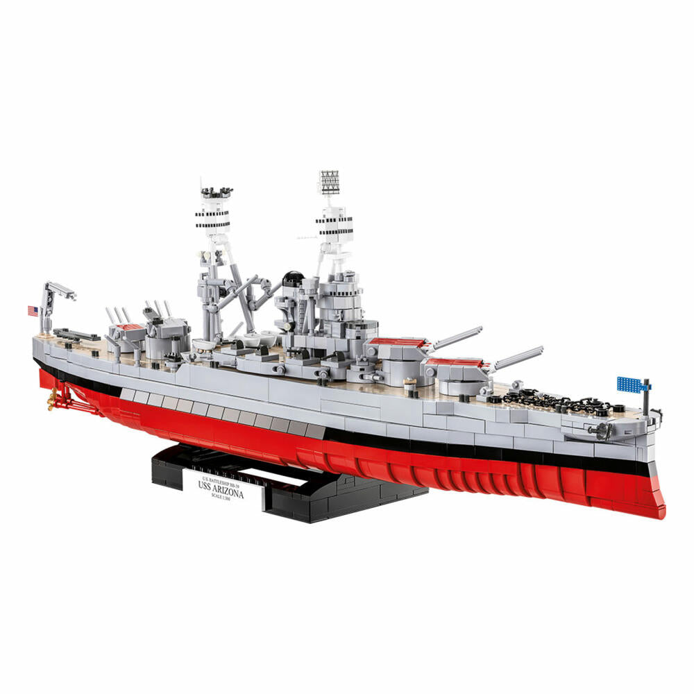 COBI Klemmbausteinset USS Arizona BB-39, WW2 Schlachtschiff, 2046 Teile, 4843