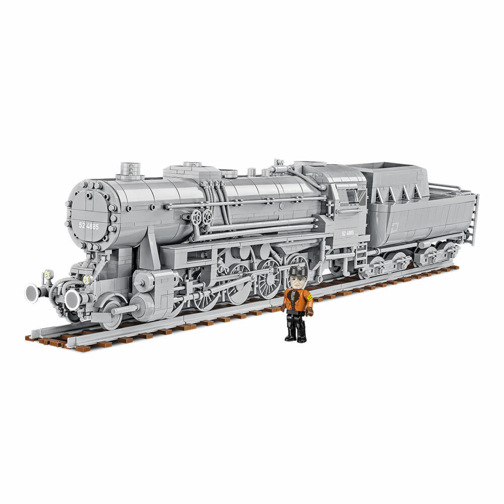 COBI Klemmbausteinset Kriegslokomotive Baureihe 52, WW2 Eisenbahn, 2476 Teile, 6281