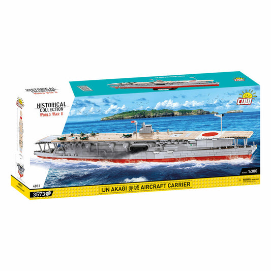 COBI Klemmbausteinset IJN Akagi Aircraft Carrier, WW2 Flugzeugträger, 3573 Teile, 4851